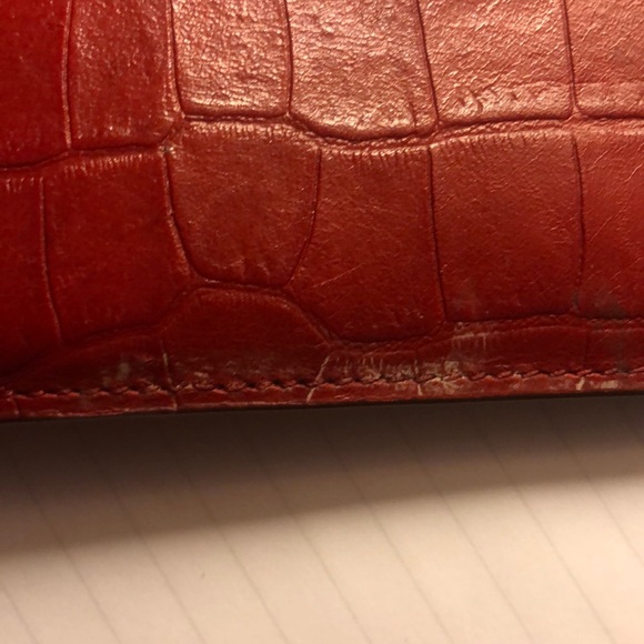 Red Ralph Lauren wallet - Picture 5 of 5
